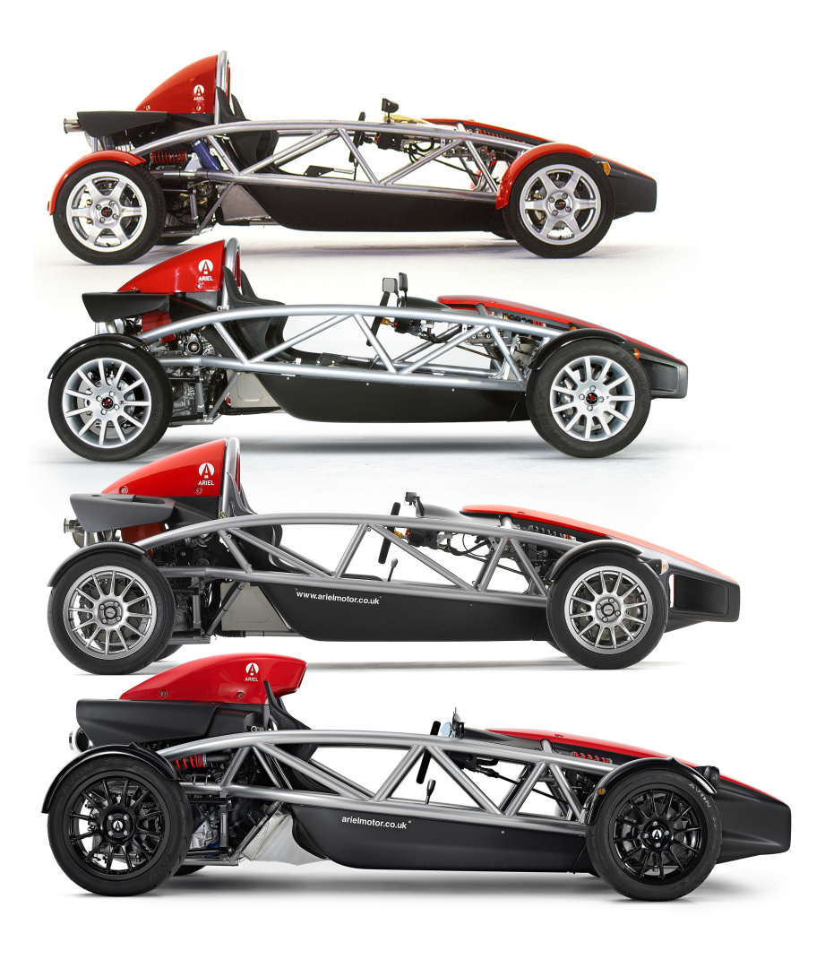SMALL_3.  Ariel Atom 1,2,3 & 4